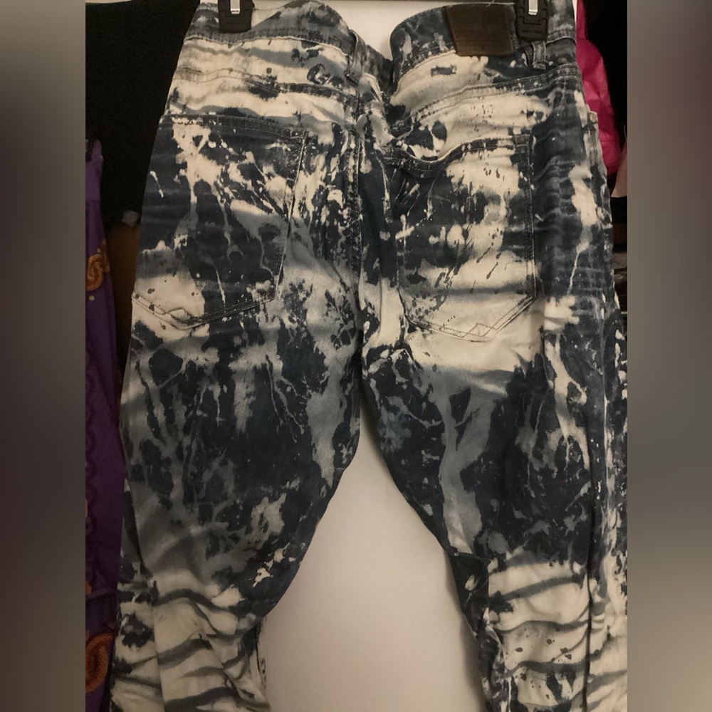 Mens denim destress